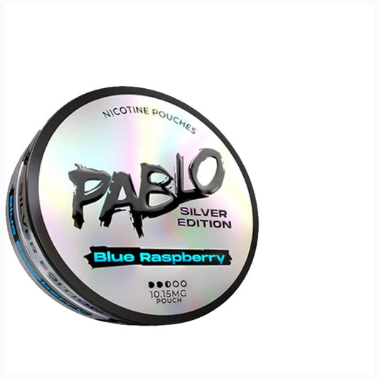 Blue Raspberry Pablo Silver Edition Nicotine Pouches