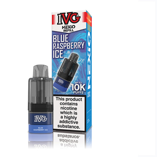 IVG Nexio 10K Refill Pods Blue Raspberry Ice