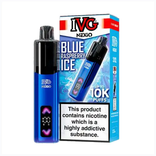 IVG Nexio 10K Pod Kit Blue Raspberry Ice