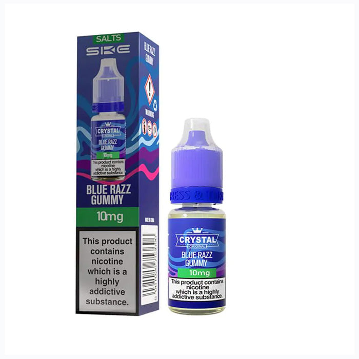 Blue Razz Gummy SKE Crystal Nic Salts Box Deal