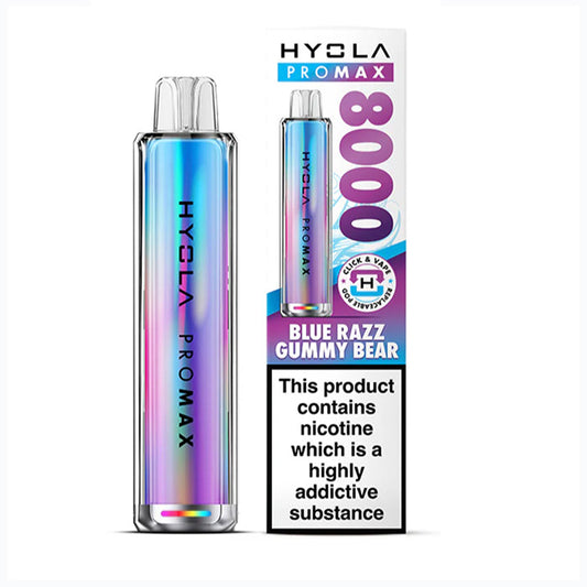 Blue Razz Gummy Bear Hyola Pro Max 8K Pod Kit