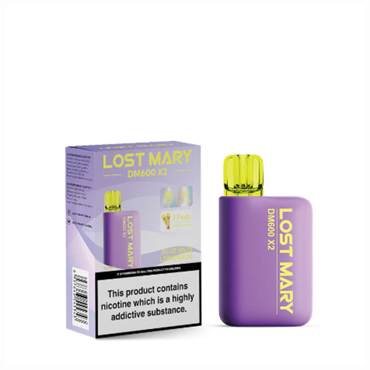 Blue Razz Lemonade Lost Mary DM60 X2 Disposable