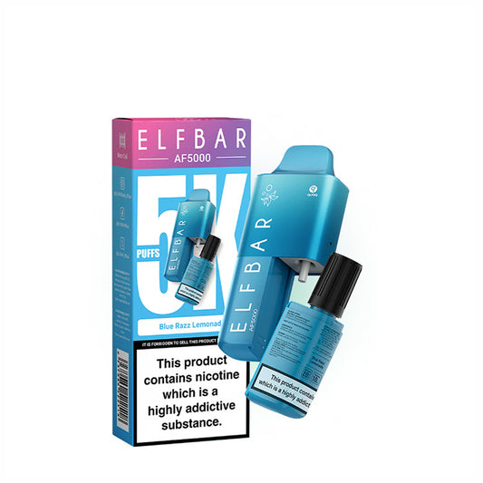 Blue Razz Lemonade Elfbar AF5000 Disposable