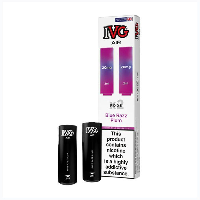 IVG Air Replacement Pods -Blue Razz Plum