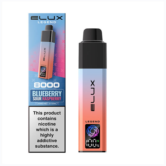 Elux Legend 8000 Pod Kit Blue Sour Raspberry