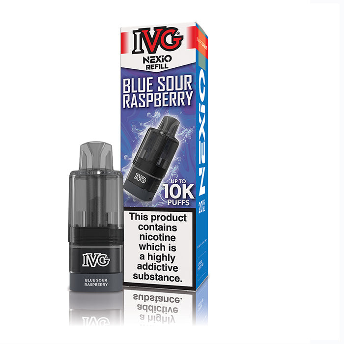 IVG Nexio 10K Refill Pods Blue Sour Raspberry