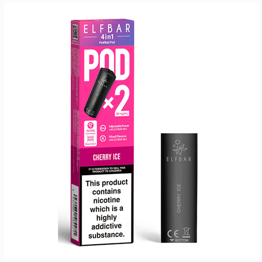 Cherry Ice ELFBAR 4in1 Replacement Pods