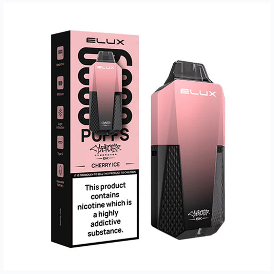 Cherry Ice Elux Cyberover 6K Vape Kit