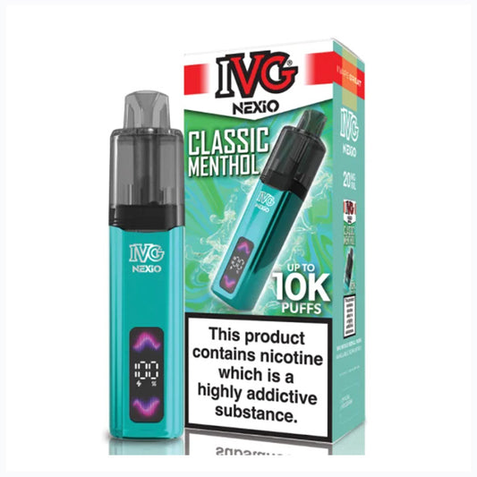 IVG Nexio 10K Pod Kit Classic menthol