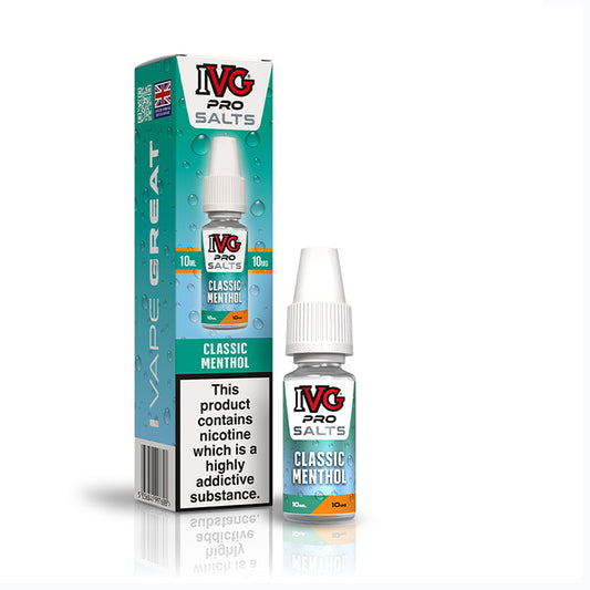 IVG Pro Salts Classic Menthol