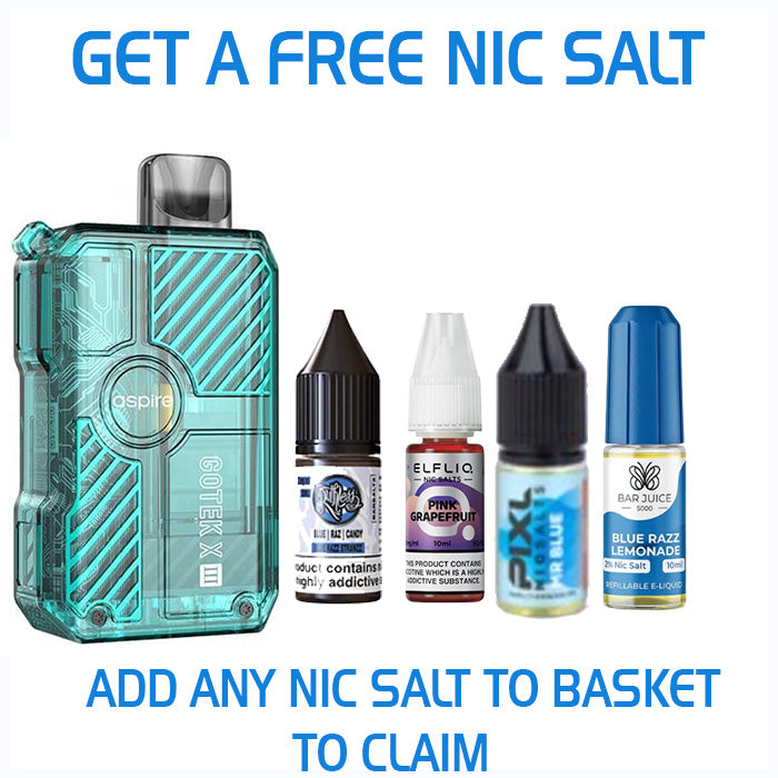 Aspire Gotek X3 Pod Kit -Cyan