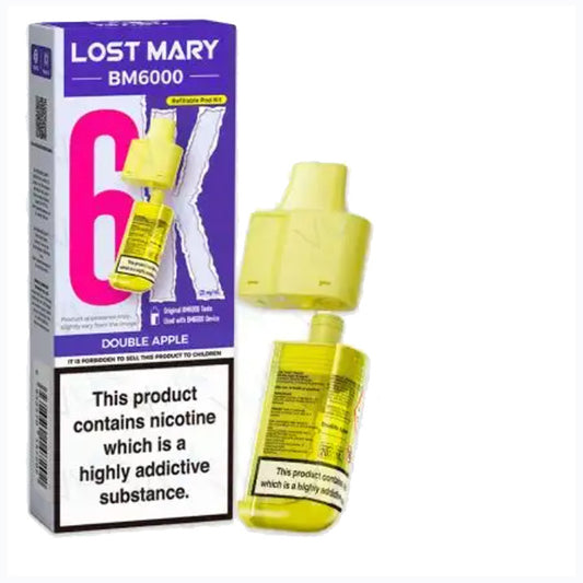 Double Apple Lost Mary BM6000 Refill Pod