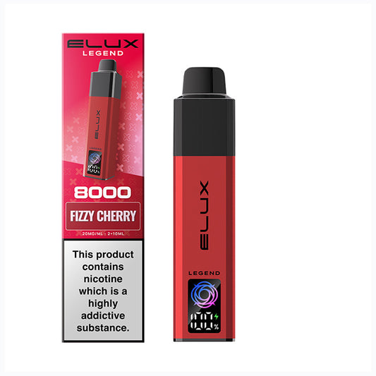 Elux Legend 8000 Pod Kit Fizzy Cherry