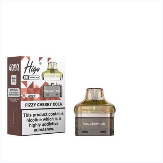 Higo BB4000 Pod - Fizzy Cherry Cola