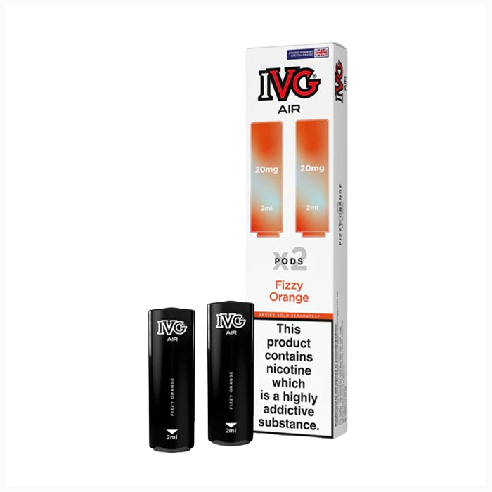 IVG Air Replacement Pods - Fizzy Orange