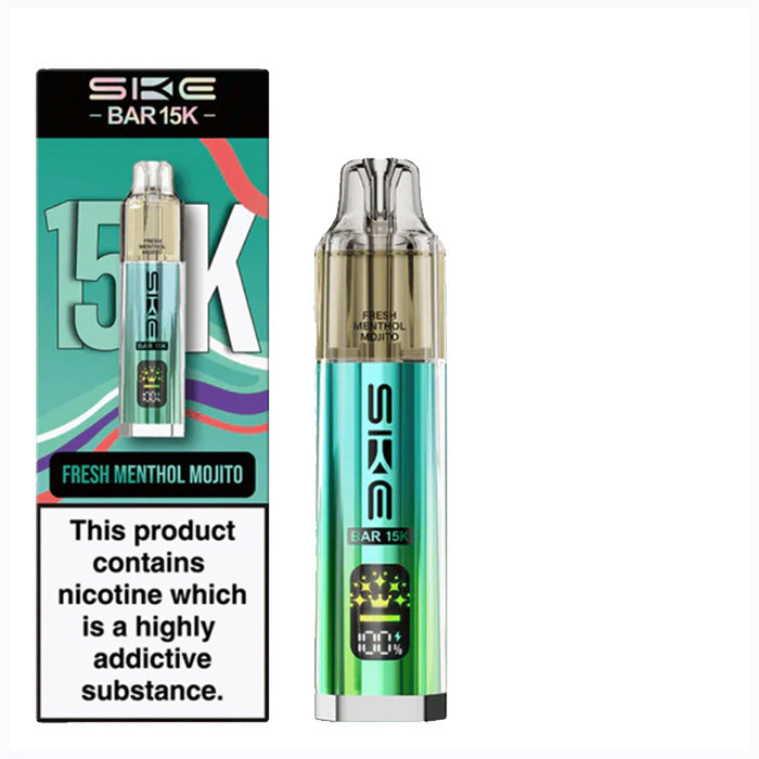 SKE Bar 15k Pod Kit Fresh Menthol Mojito
