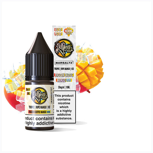 Frozen Exotic Mango On Ice Ruthless Bar Saltz