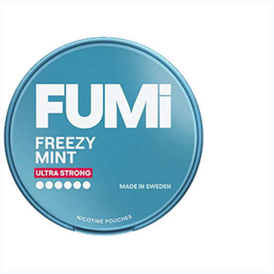 Fumi Nicotine Pouches - Freezy Mint Ultra Strong 15mg