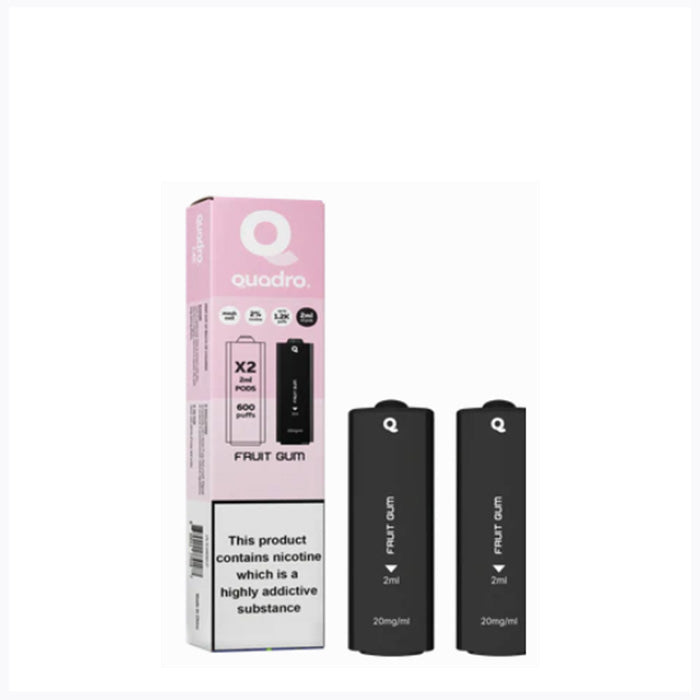 Fruit Gum Quadro Replacement Pods