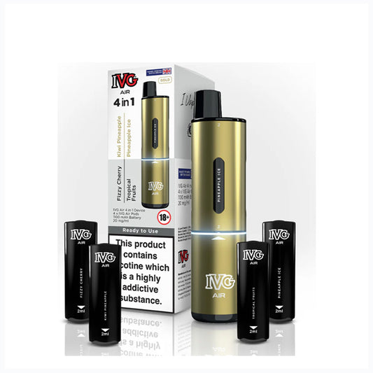 IVG Air 4in1 Pod Kit - Gold Edition