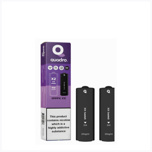 Grape Ice Quadro Replacement Pods