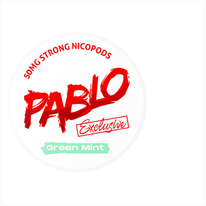 Green Mint Pablo Nicotine Pouches