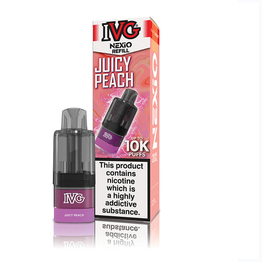 IVG Nexio 10K Refill Pods Juicy Peach