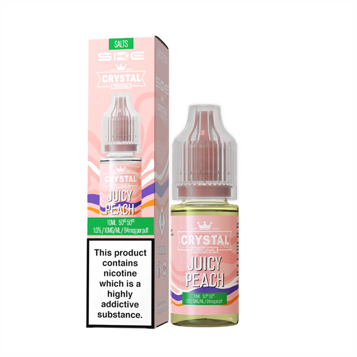 Juicy Peach SKE Crystal Nic Salts