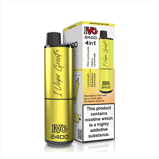 Lemonade Edition IVG 2400 puffs