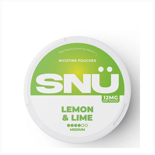 Lemon & Lime SNU Nicotine Pouches