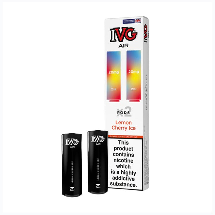 IVG Air Replacement Pods - Lemon Cherry Ice