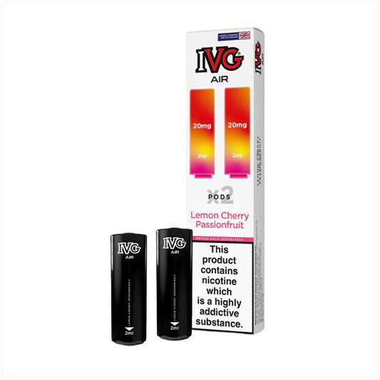 IVG Air Replacement Pods - Lemon Cherry Passionfruit