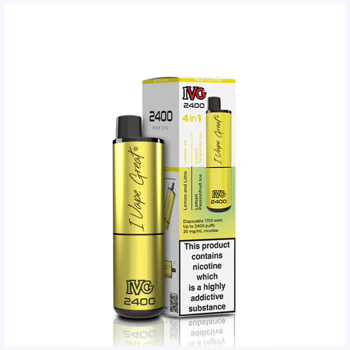 Lemon Edition IVG 2400 puffs