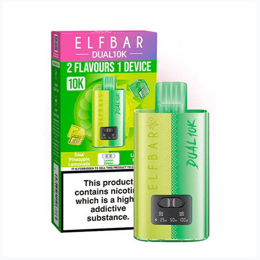 Lemon Edition Elfbar Dual 10K Vape Kit