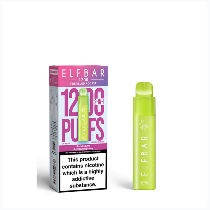 Lemon Edition Elfbar 1200 Puff Disposable