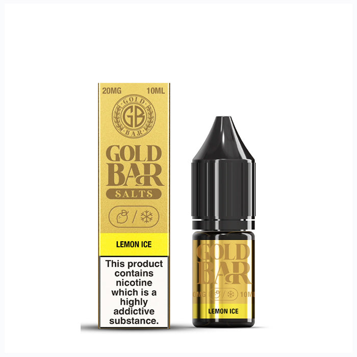 Lemon Ice Gold Bar Nic Salt