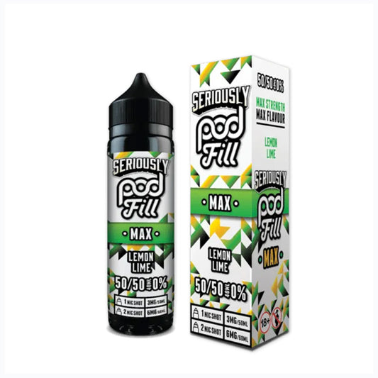 Lemon Lime Seriously Pod-Fill Max 50ml