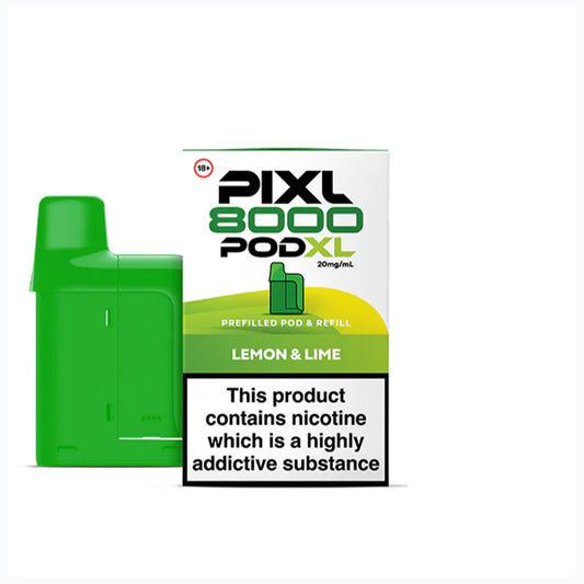 Lemon Lime Pixl 8000 Refill Pod