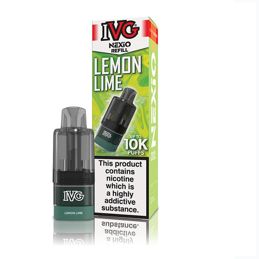 IVG Nexio 10K Refill Pods Lemon Lime