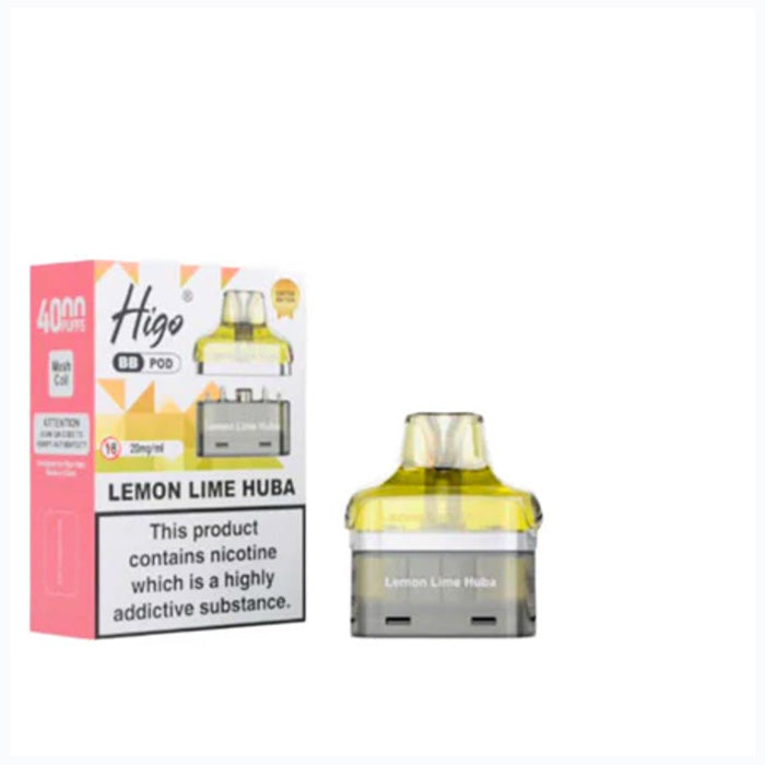 Higo BB4000 Pod - Lemon Lime Huba
