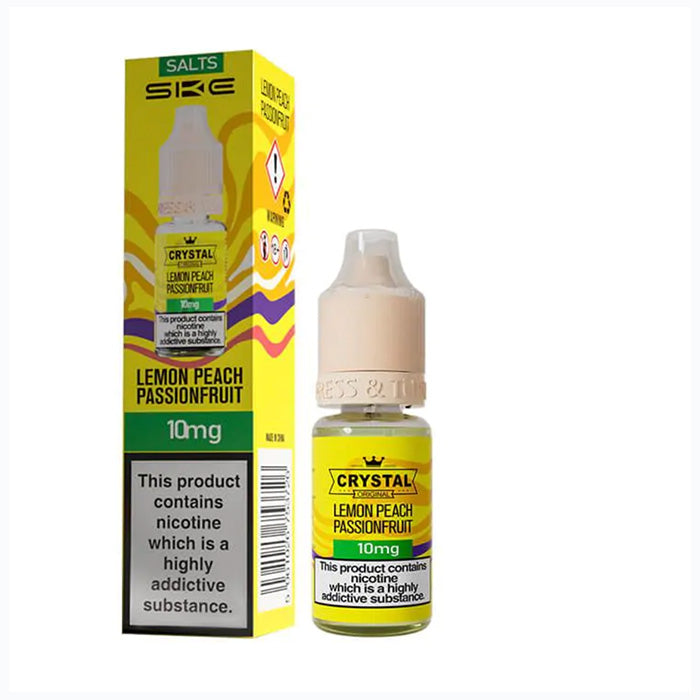 Lemon Peach Passionfruit SKE Crystal Nic Salts