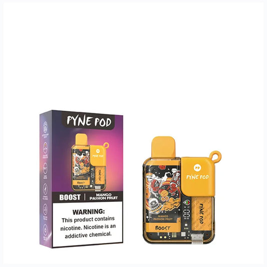 Mango Passionfruit 0mg Pyne pod 8500 Disposable