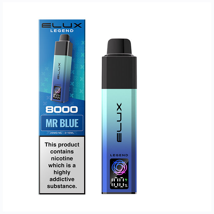 Elux Legend 8000 Pod Kit Mr Blue