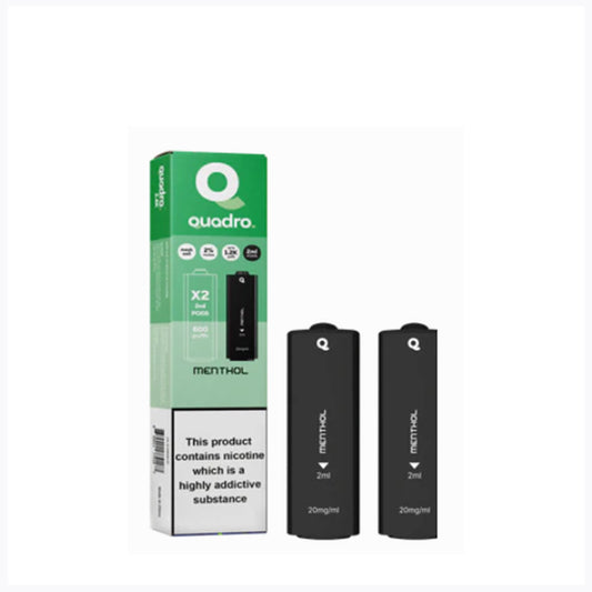 Menthol Quadro Replacement Pods