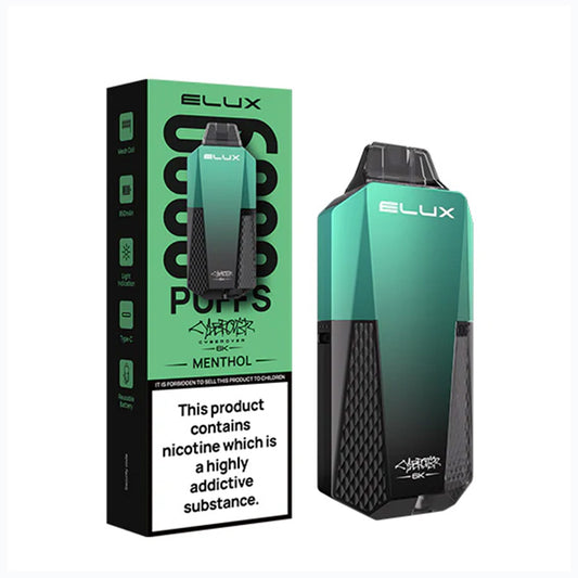 Menthol Elux Cyberover 6K Vape Kit