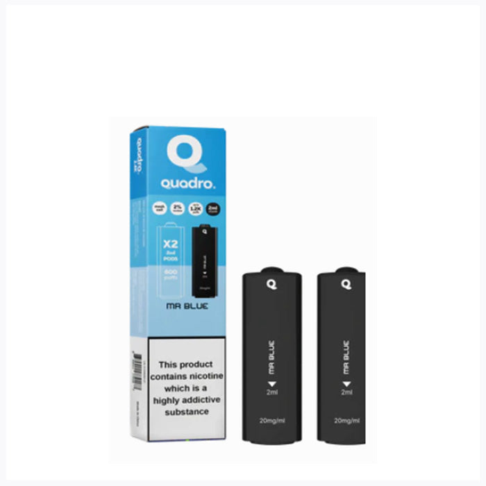 Mr Blue Quadro Replacement Pods