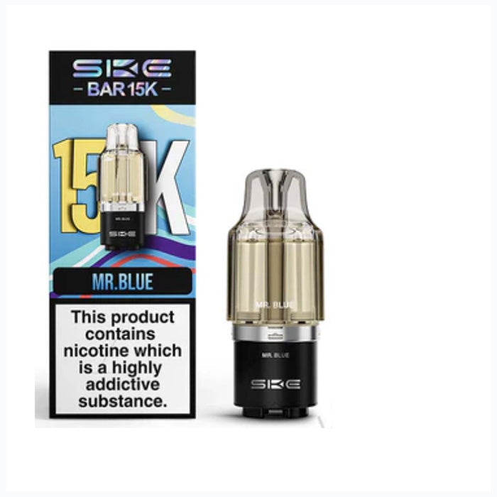 SKE Bar 15K Prefilled Pod- Mr Blue