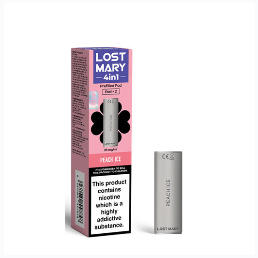 Lost Mary 4in1 Prefilled Pods - Peach Ice