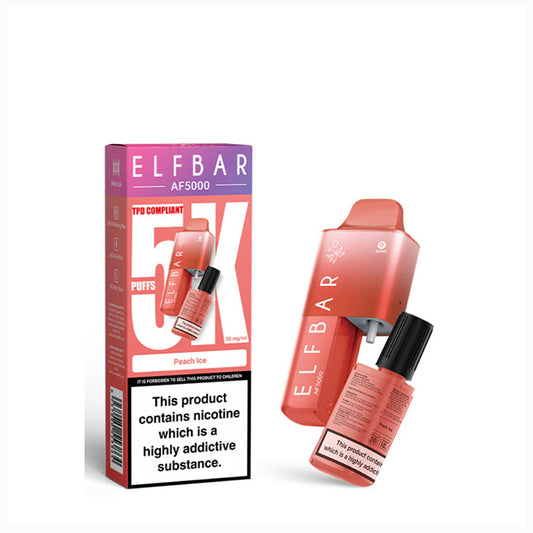 Peach Ice Elfbar AF5000 Disposable