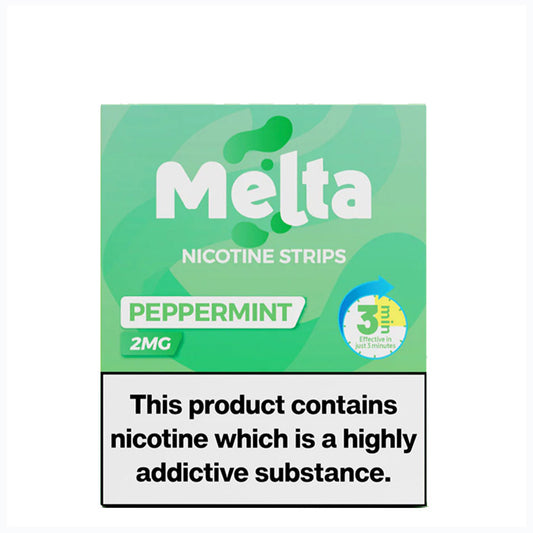 Peppermint Melta Nicotine Strips